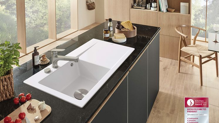 Keramikspüle Subway Style von Villeroy & Boch ausgezeichnet