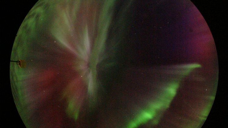 Dramatisk aurora