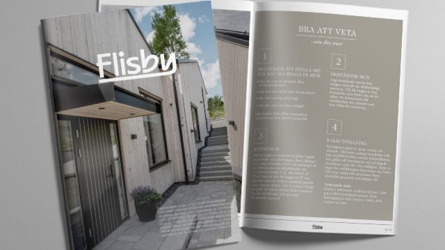 Flisby-katalogen är fylld med inspiration, information och reportage.