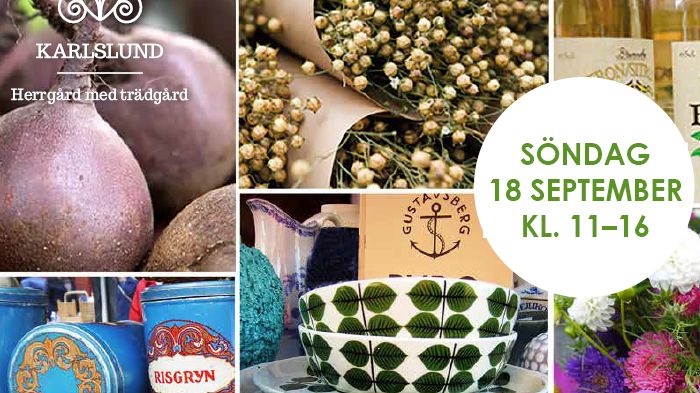 Mickelsmäss med Antik- och kuriosamarknad i Karlslund, Örebro