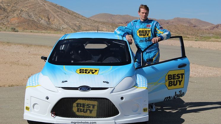 MARCUS GRÖNHOLM AJAA GLOBAL RALLY CROSS -SARJAN KAIKKI OSAKILPAILUT YHDYSVALLOISSA 