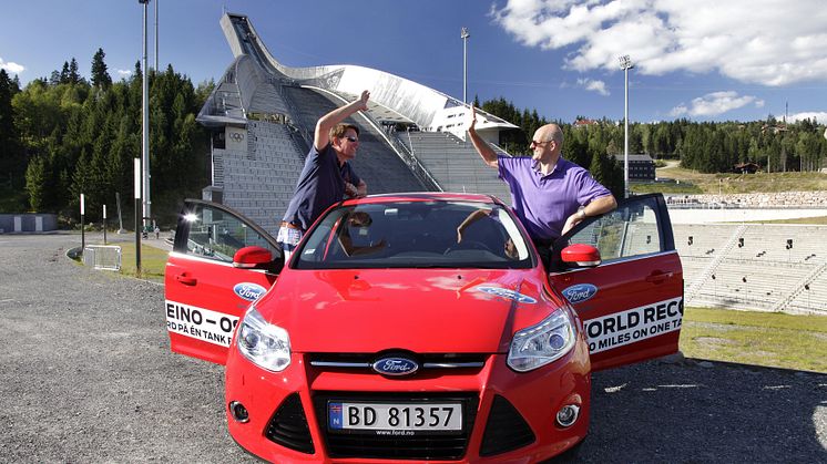 Ford Focuksella 1600 km yhdellä tankillisella