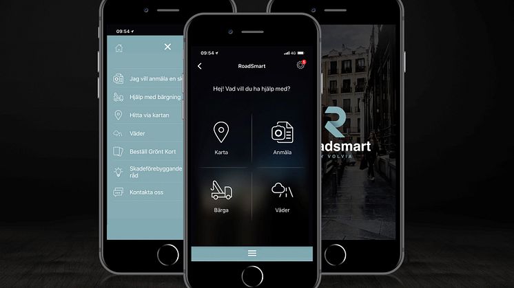 Roadsmart svart bakgrund