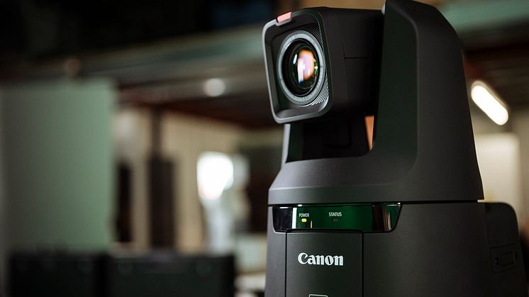 Canon lancerer et nyt PTZ-kamera, der henvender sig til professionelle produktionsselskaber