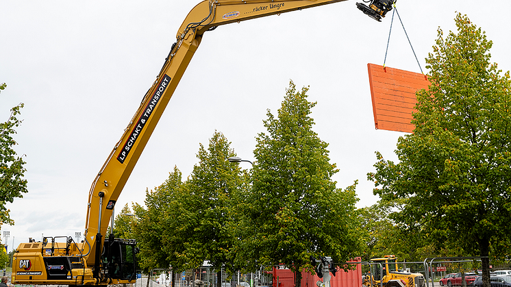 LP Schakt har fått nya Cat 352 Next generation