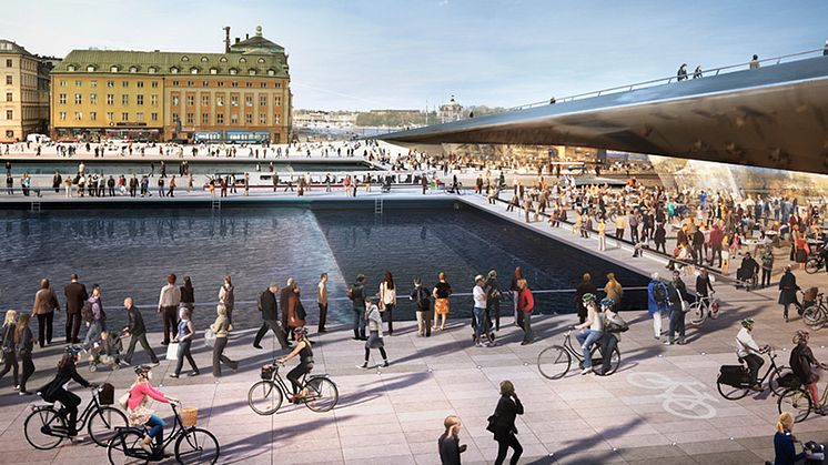 Tyréns projekterar nya Slussen