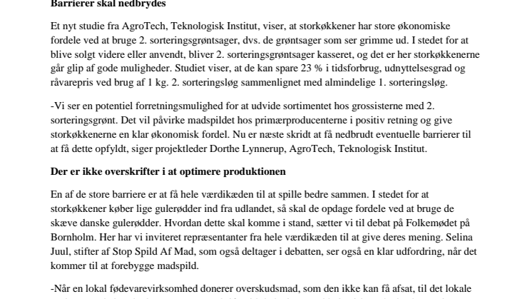 ​De grimme grøntsager smager stadig godt