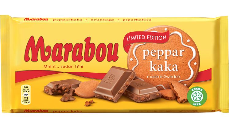Marabou Pepparkaka – självklar favorit till julmyset