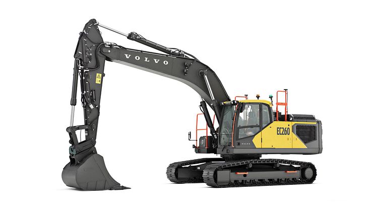 Volvo EC260 - studiobild