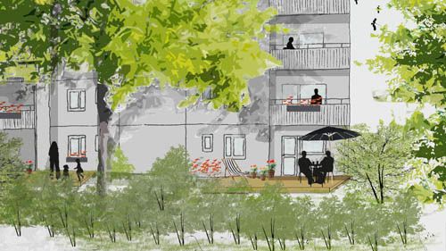 Botkyrkabyggen lanserar TrädgårdsBo som nytt koncept