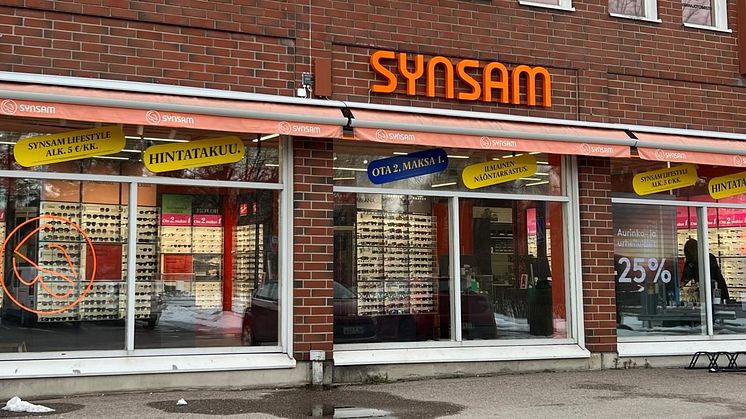 Synsam on uudistunut Nummelassa, tarjolla alueen laajin silmälasivalikoima