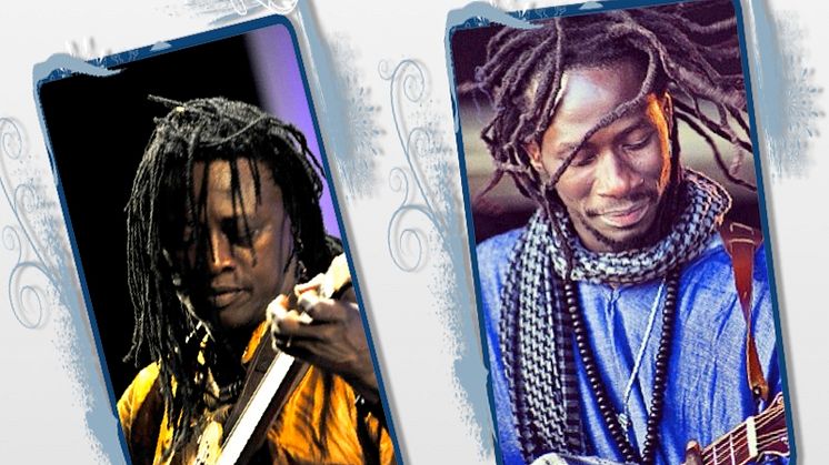 Habib Koité (Mali) och Carlou D (Senegal) i dubbelkonsert 29 mars 2014