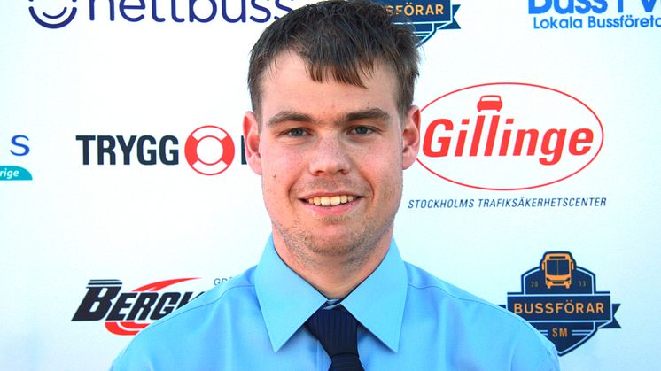 Björn Lövdahl, Kristianstad, är en av Sveriges bästa bussförare 2013