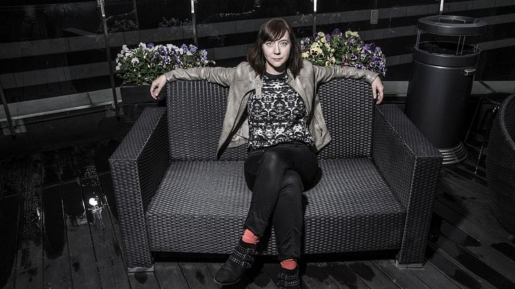 Tonsättaren Malin Bång, alumn från Musikhögskolan i Piteå har blivit invald i Kungliga Musikaliska Akademien Fotograf: Elisabeth Ohlson Wallin