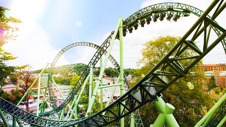 Liseberg öppnar portarna för sommarsäsongen den 20e april