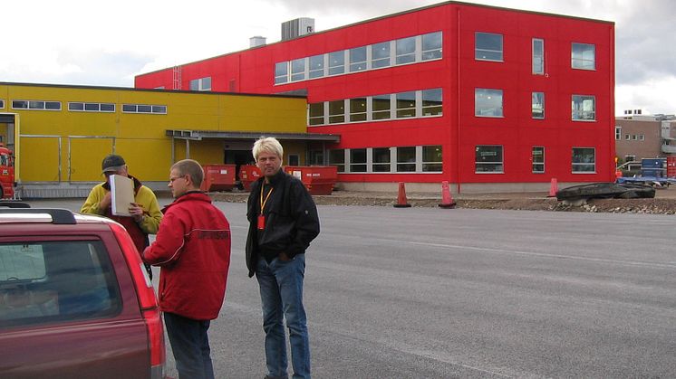 DHL nya terminal Göteborg