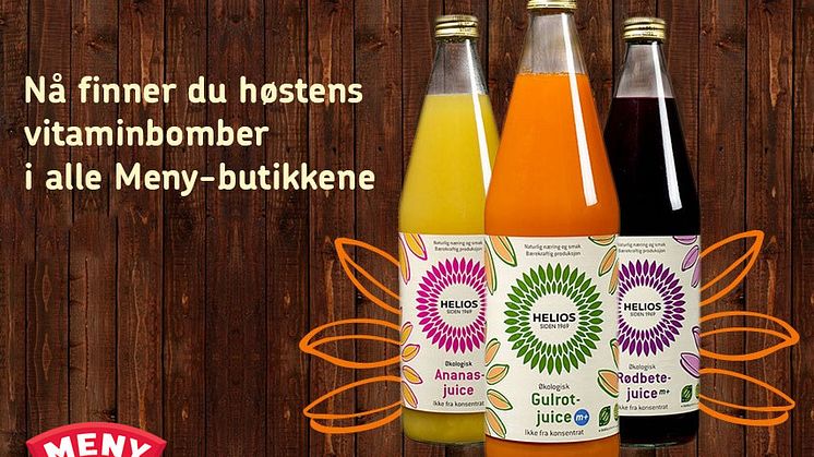 Høstens vitaminbomber - nå i Meny-butikkene!