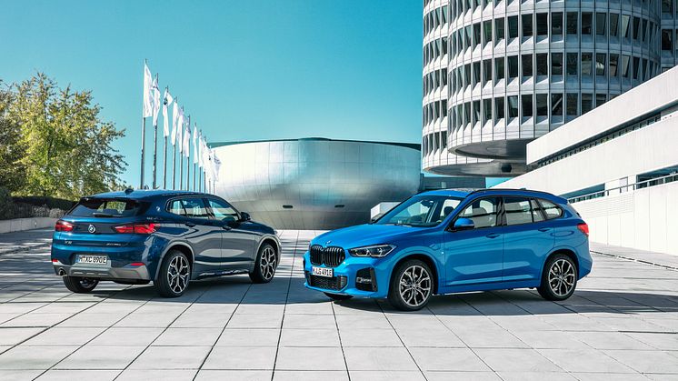 BMW X1 xDrive25e ja BMW X2 xDrive25e