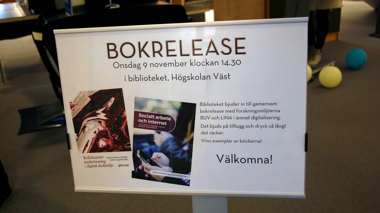 Två nya böcker om digitalisering från Högskolan Väst
