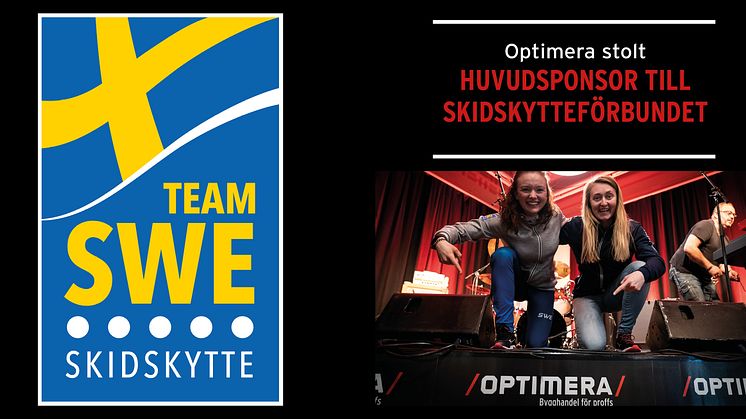 Optimera Bygghandel ny huvudsponsor till Skidskytteförbundet
