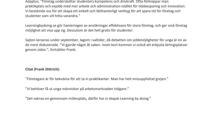 Bortglömd resurs lyfts fram!