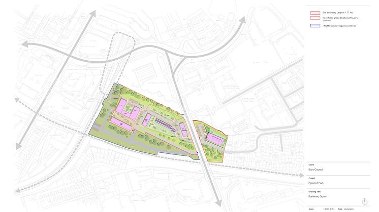 For illustrative purposes only, subject to a successful planning application