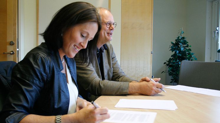 Sofia Mayans och Dan Holmberg, Inficure Bio