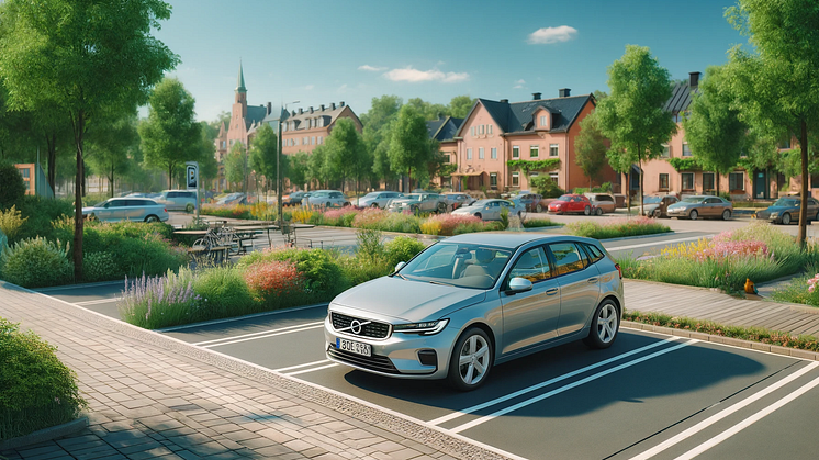  Den första byggstenen och funktionaliteten – en automatisering av flödet för att hyra ut Poängfria bilplatser.
