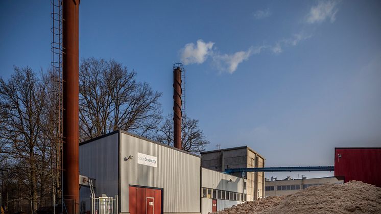 Ett nytt bränslesystem är på gång att installeras på Solör Bioenergis fjärrvärmeanläggning i Lammhult.
