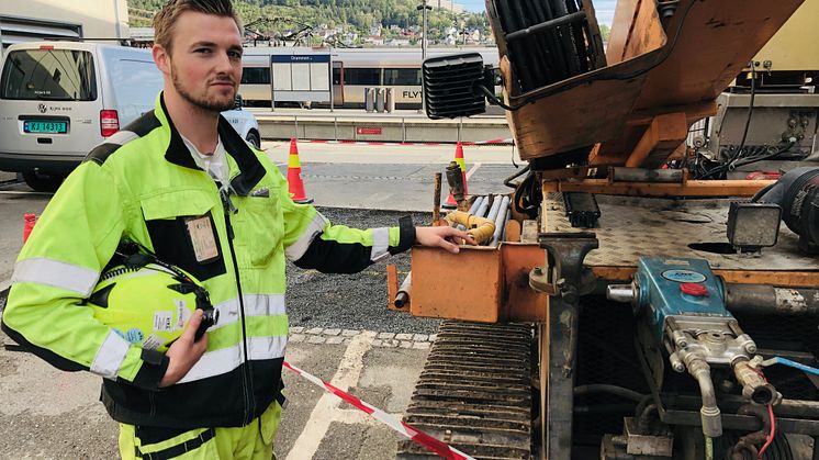 Rigg på stasjon