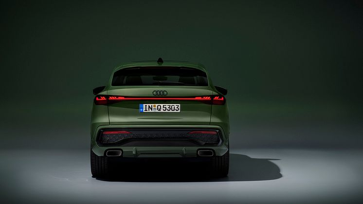 Audi Q5 Sportback (Distriktgrøn metallak)