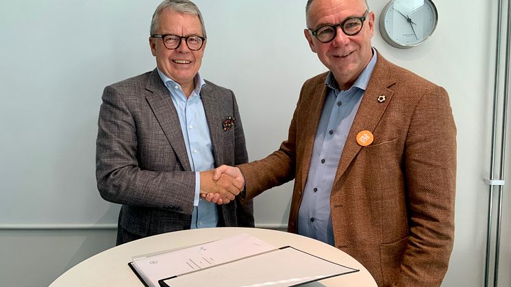 Willhems vd Mikael Granath och Eidars vd Urban Blom