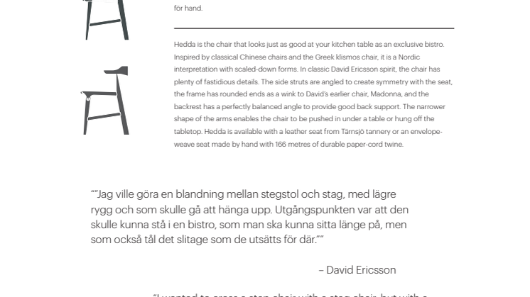 Produkttext Hedda