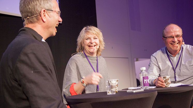 Maria Gill och Bengt Andersson på MVTe.