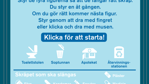 NSVA lanserar ett pedagogiskt onlinespel i samband med Världstoalettdagen 2016.