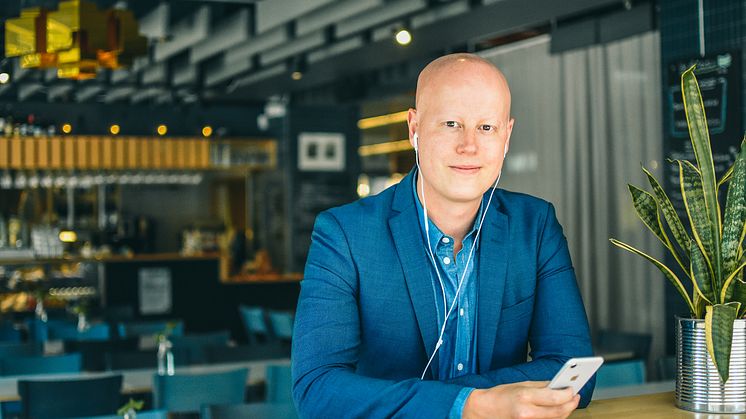 BookBeatin toimitusjohtaja Niclas Sandin