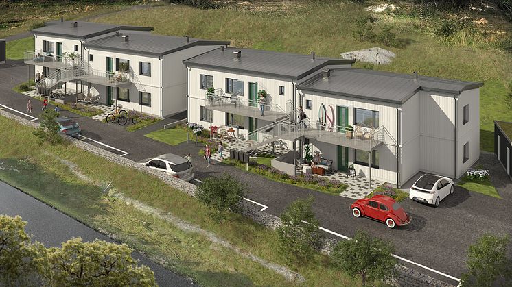 Brf Lansen, Andalen i Torslanda. 8 bostadsrättslägenheter nära havet. 