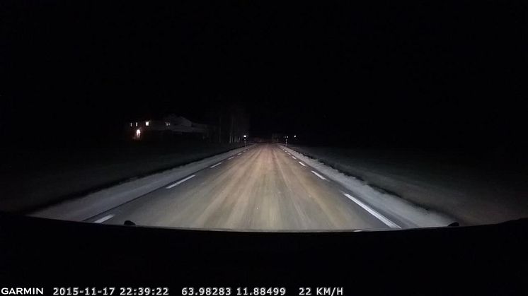 Pass opp for vilt i veien