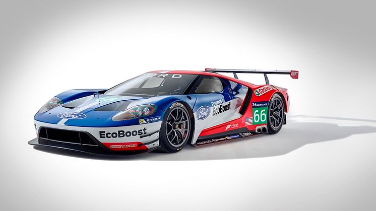 A Ford a vadonatúj Ford GT-vel tér vissza Le Mans-ba, méghozzá 2016-ban, az 1966-os diadal 50. évfordulóján