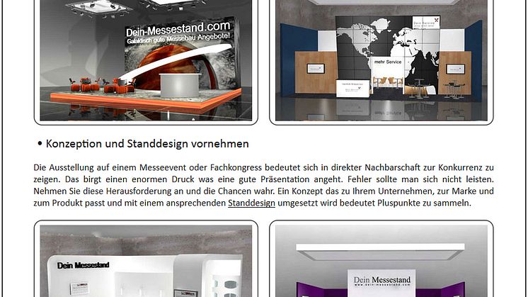 Einen Messeauftritt erfolgreich absolvieren