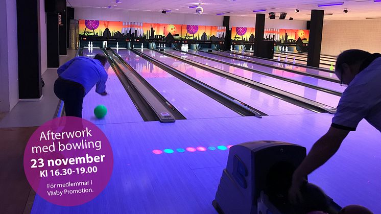 Afterwork på Eklunds Bowling