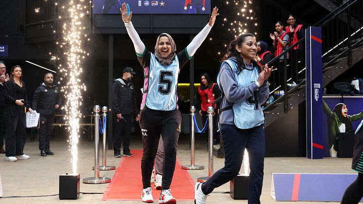 The venue was transformed into a festival of cricket and South Asian culture. Photo: Getty Images
