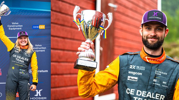 Klara Andersson och Niclas Grönholm, CE Dealer Team