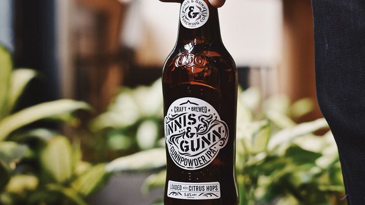 Boom! Innis & Gunn Gunnpowder IPA - nu i Systembolagets fasta sortiment.
