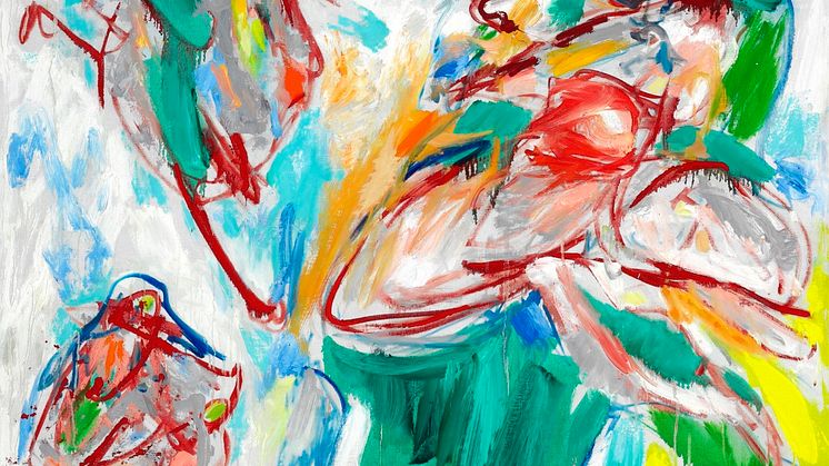 Asger Jorn- "Bel-Air", 1971. Signeret. Olie på lærred. 89 x 116 cm. Vurdering- 2.000.000- 2.500.000 kr.