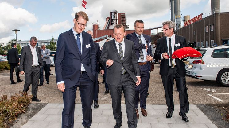 Fabriksinvigning på ROCKWOOL 
