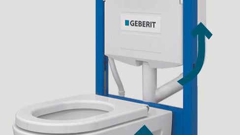 Geberit Duofresh – frisk luft med en knapptryckning