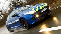 Mégane RS hos franska polisen