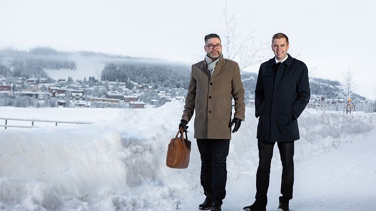 Jim Edelsvärd och Fredrik Berglund