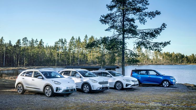 Kia visar upp bred elektrifiering i Almedalen